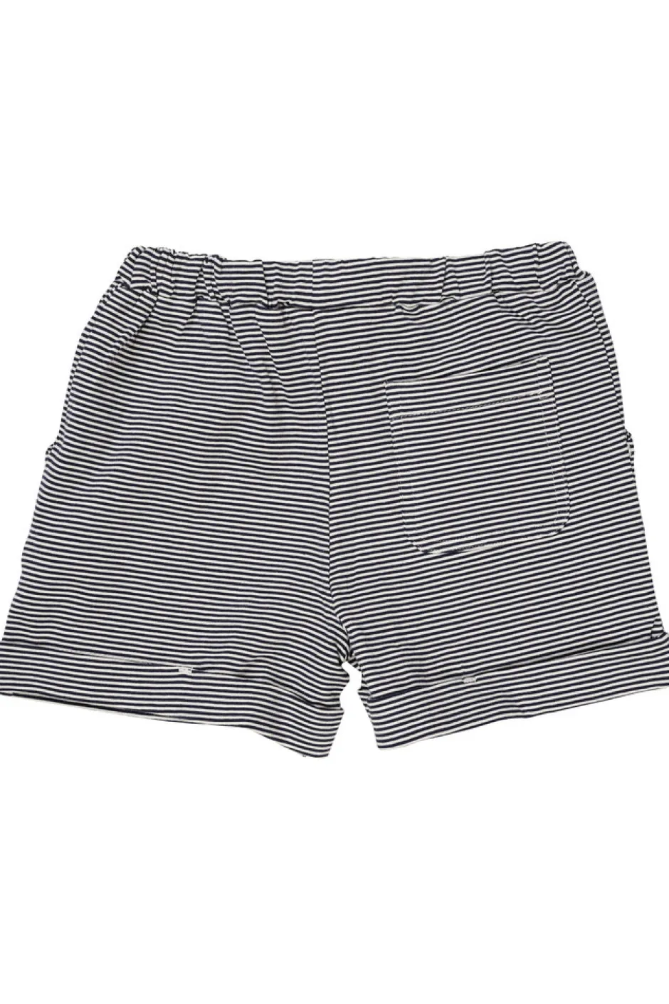 Online Stribet shorts - NAVY Shorts