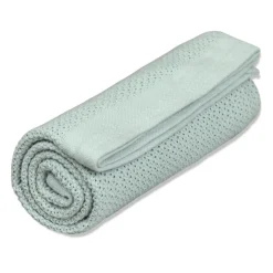 New Striktæppe, bomuld, Sage green Børn Tæpper