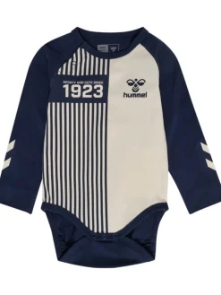 Online Stripy body langærmet - black iris Bodystocking Langærmet