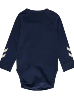 Online Stripy body langærmet - black iris Bodystocking Langærmet