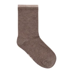 Hot Strømpe m. mønster (5-pak) - Chestnut Strømper|Multipack