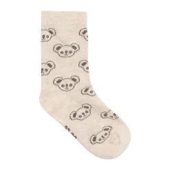 Hot Strømpe m. mønster (5-pak) - Chestnut Strømper|Multipack