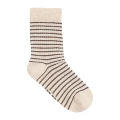 Hot Strømpe m. mønster (5-pak) - Chestnut Strømper|Multipack