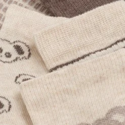 Hot Strømpe m. mønster (5-pak) - Chestnut Strømper|Multipack