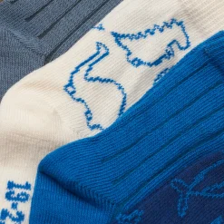 Best Strømpe m. mønster (5-pak) - Deep Water Strømper|Multipack