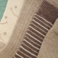 Hot Strømpe m. mønster (5-pak) - Sandshell Strømper|Multipack