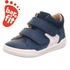 Outlet SUPERFREE - BLUEWHITE Sneakers Med Velcro