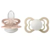 Best Supreme 2 pk Silicone str. 2 Night - blush/vanilla Sutter