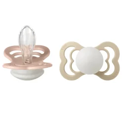 Best Supreme 2 pk Silicone str. 2 Night - blush/vanilla Sutter