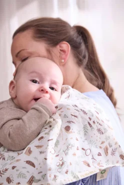 Outlet Svøb 120x120 cm - Little Wonders Børn Svøb