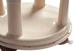 Clearance Swivel badestol Beige/lavender Badekar, Stativer & Badestole