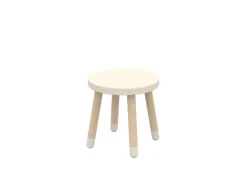 Online Taburet, Dots Ø30, Cream Børn Bænke & Skamler