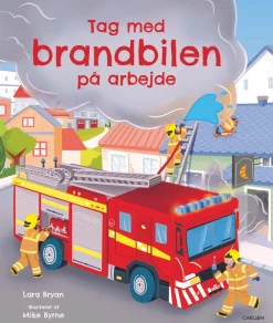 Discount Tag med brandbilen på arbejde Papbøger