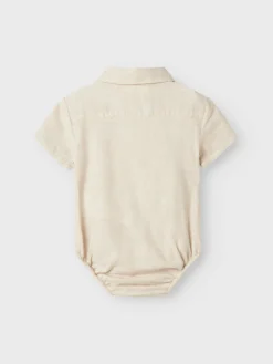 Discount Tarou kortærmet løs body skjorte - BLEACHED Bodystocking Kortærmet