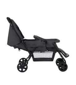 Online Teamy - Mineral graphite Søskende/Tvillingevogne