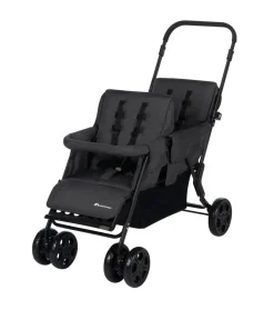 Online Teamy - Mineral graphite Søskende/Tvillingevogne