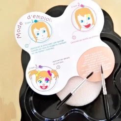 Online Teatersminke 9 farver - Karneval Ansigtsmaling