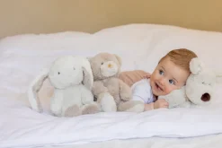 Best Teddy Mocca lille, hund grå, 18 cm Bamser