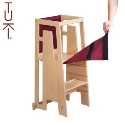 Hot Tekstil til læringstårn - navy Børn Læringstårne