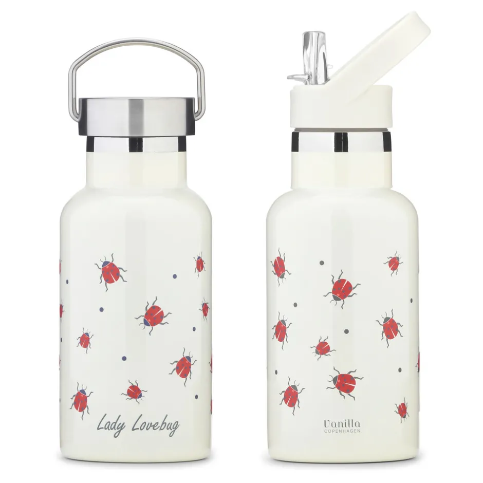 Hot Termoflaske rustfrit stål - 350ml - Ladybug Madkasser & Drikkedunke