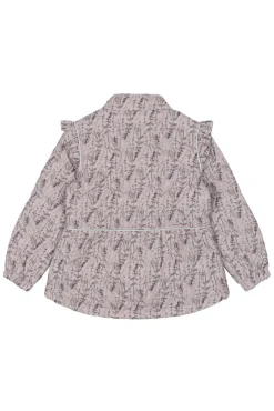 Online Termosæt med flæse - Cloud gray Termotøj