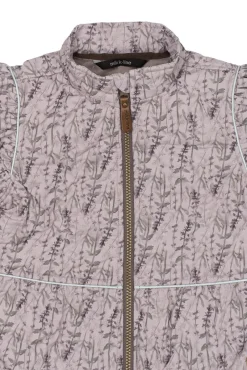 Online Termosæt med flæse - Cloud gray Termotøj