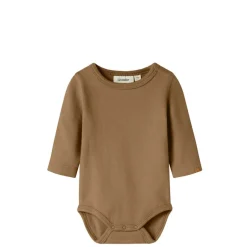 Sale Thoro Leo Langærmet Body - Sepia tint Bodystocking Langærmet