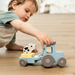 Outlet Tiny farm traktor Dotti Blå Traktorer & Fly