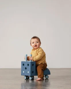 New Tiny ride Deep Blue / Sky Blue Store Byggesæt|Tumlemøbler