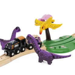 Sale Togbanesæt med dinosaurer - FSC® Togbaner & Tog