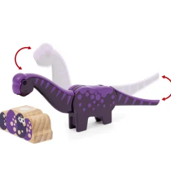 Sale Togbanesæt med dinosaurer - FSC® Togbaner & Tog