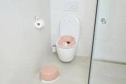Sale Toiletsæde justerbar, Pale Pink Potter, Toiletsæder & Skamler