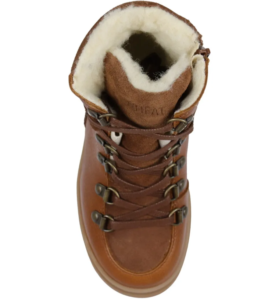 New Toni Tex Vinterstøvle - Cognac Vinterstøvler
