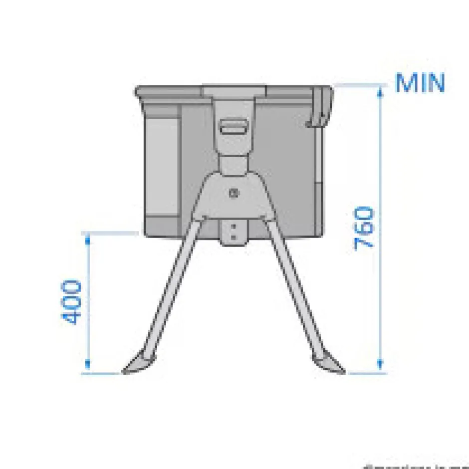 Clearance Tori sidebyside seng - beyond grey Børn Side By Side Senge