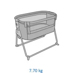 Clearance Tori sidebyside seng - beyond grey Børn Side By Side Senge
