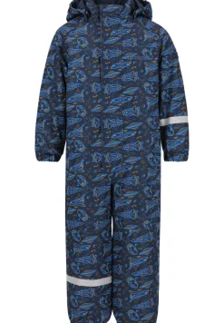 Outlet Tower Printet flyverdragt W-PRO 10000 - Navy Flyverdragter