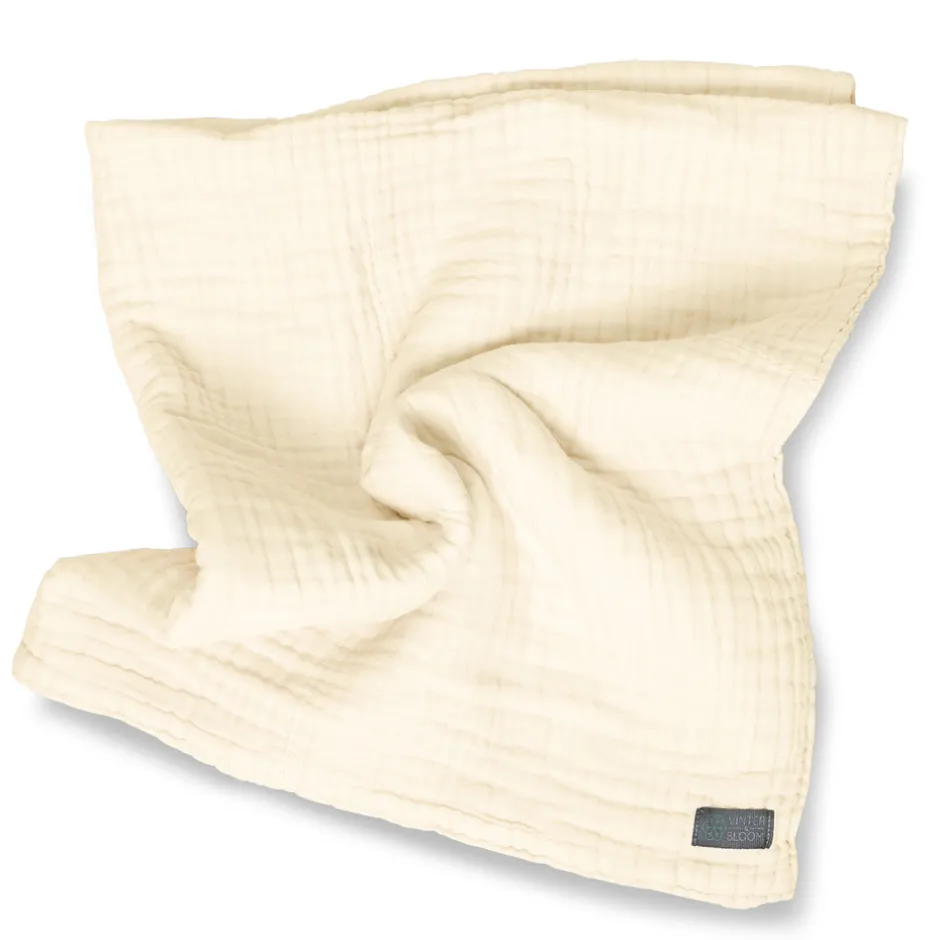 Online Tæppe, muslin - Pearl white Børn Tæpper