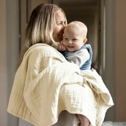 Online Tæppe, muslin - Pearl white Børn Tæpper