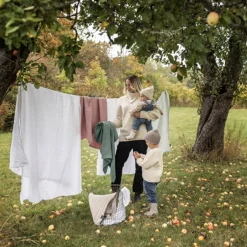 Outlet Tæppe, muslin - Silver Rose Børn Tæpper