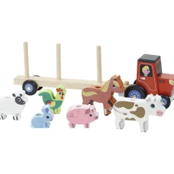 Sale Traktor med anhænger og stabledyr Traktorer & Fly