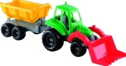 Clearance Traktor m/trailer 52cm Til Sandkassen|Leg I Haven