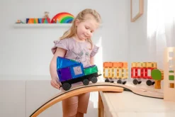 Discount Transport Pack - magnetsæt 50 dele - rainbow Magnetlegesæt