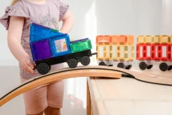 Discount Transport Pack - magnetsæt 50 dele - rainbow Magnetlegesæt