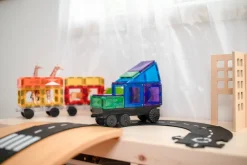 Discount Transport Pack - magnetsæt 50 dele - rainbow Magnetlegesæt