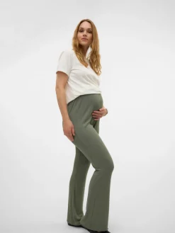 New Trinity flared bukser - AGAVEGREEN Jeans, Bukser & Shorts