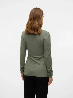 Discount Trinity tess LS top - AGAVEGREEN Overdele