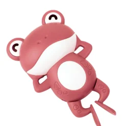 Clearance Træk op badedyr - Frø pink Badelegetøj