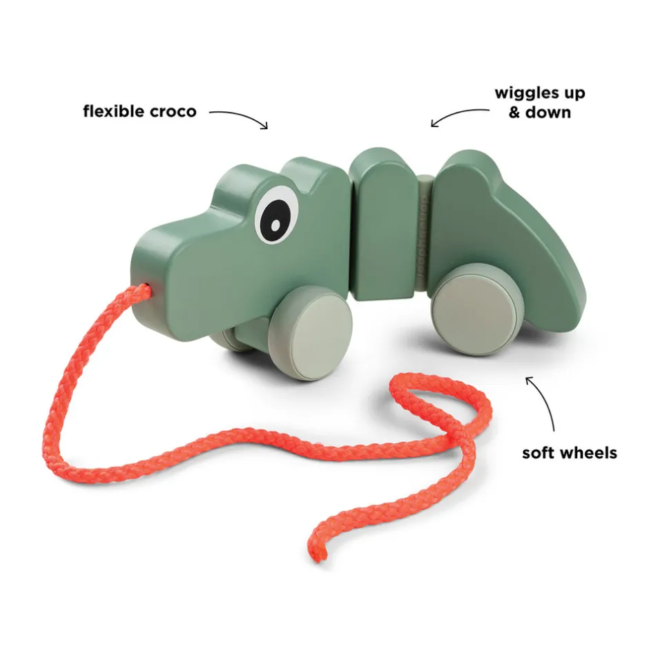 Sale Trækdyr Croco Grøn Trækdyr