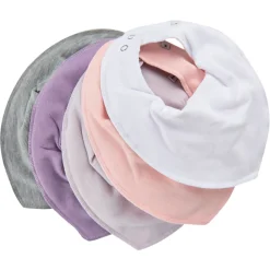 Best Tørklædesmæk - Ensfarvet 5-Pak - 510 Hagesmække|Savlesmække