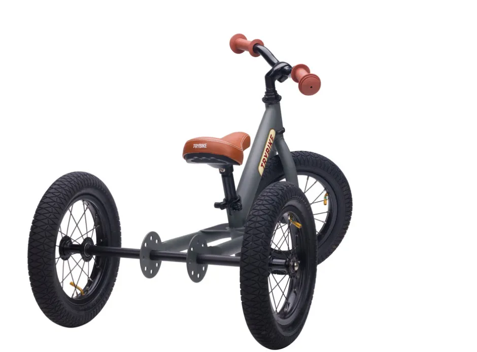 New 3-Hjul, Antracitgrå Løbecykler & Cykler